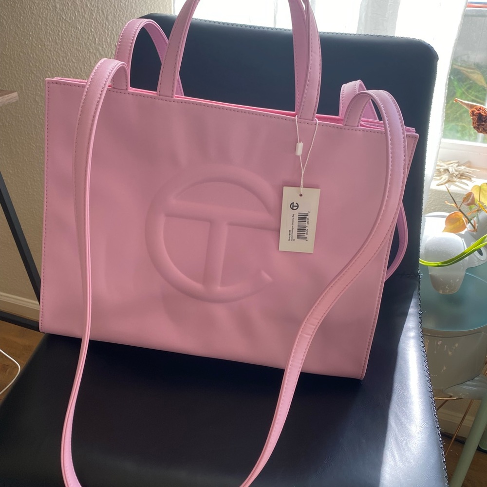 BNWT Bubblegum Pink MEDIUM TELFAR BAG